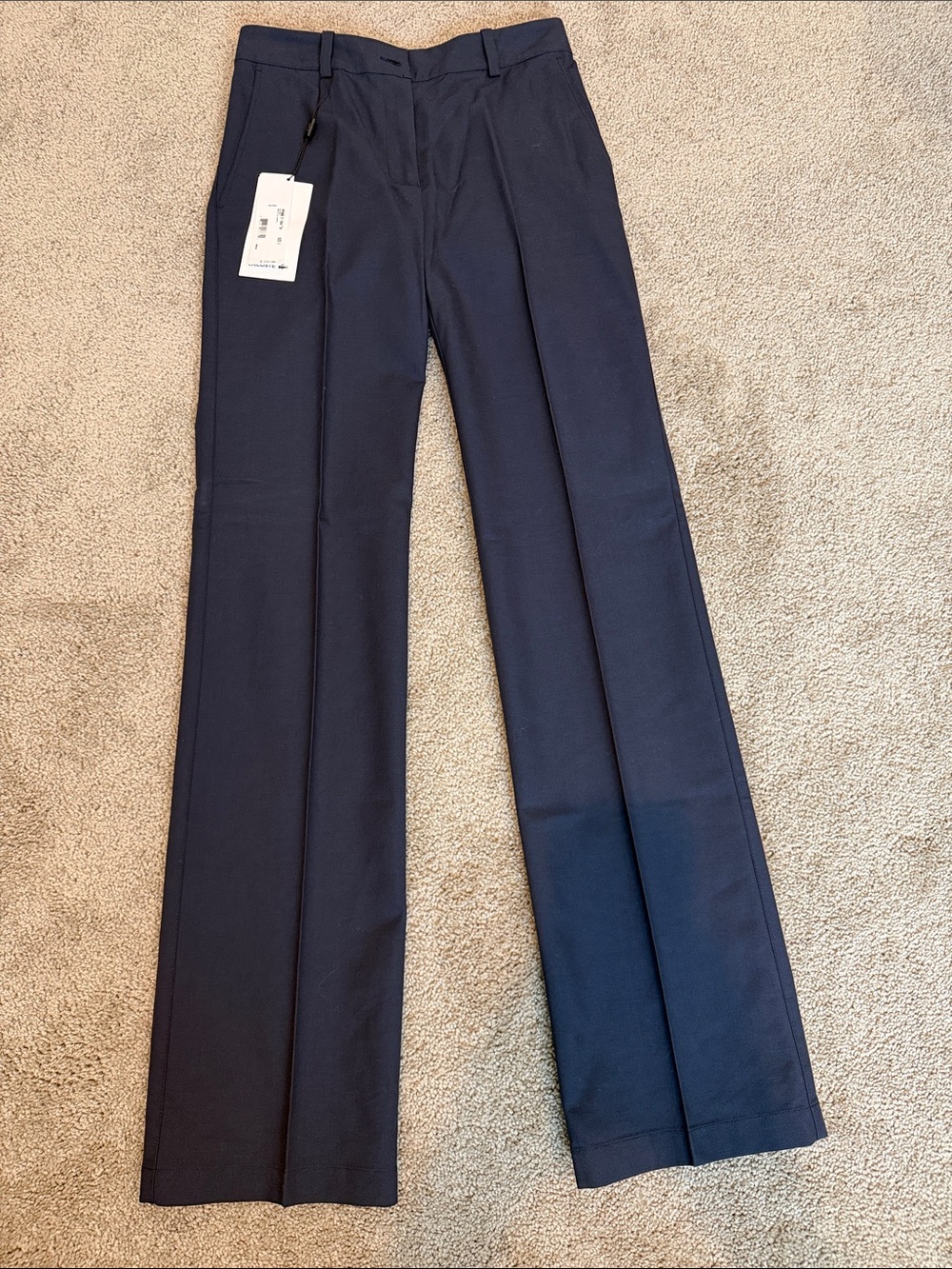 Lacoste Navy Women's Tailored Dress Pants